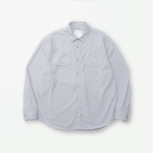 MADNESS DYED SUCKER STRIPE LOUNGE SHIRT