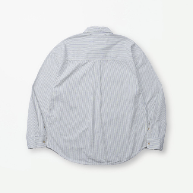 MADNESS DYED SUCKER STRIPE LOUNGE SHIRT