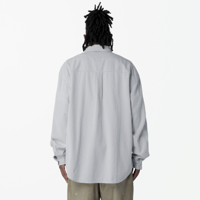 MADNESS DYED SUCKER STRIPE LOUNGE SHIRT