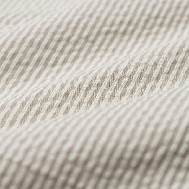 MADNESS DYED SUCKER STRIPE LOUNGE SHIRT