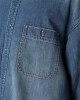 MADNESS AGING NEP DENIM WORK SHIRT