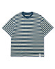 MADNESS STRIPED LABEL TEE