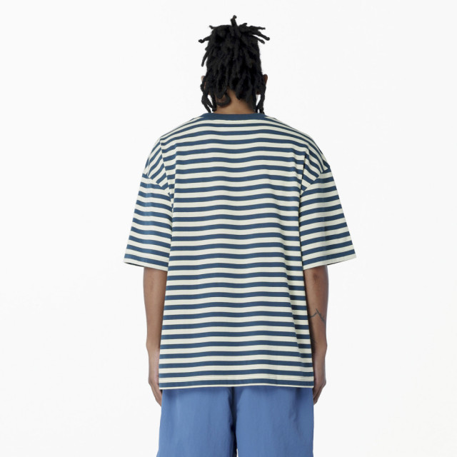 MADNESS STRIPED LABEL TEE