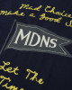 MADNESS EMBROIDERY PRINT TEE