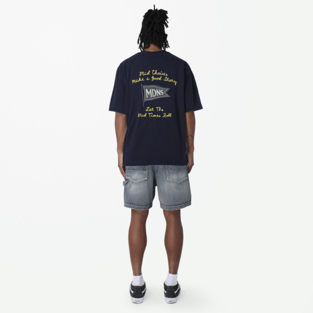 MADNESS EMBROIDERY PRINT TEE