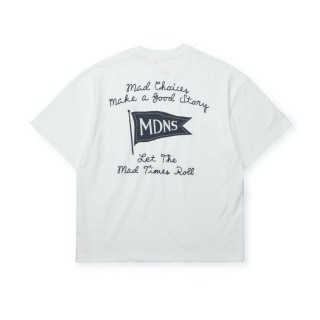 MADNESS EMBROIDERY PRINT TEE