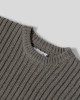 MADNESS RIBBED CREW KNIT SWEATER