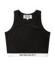 NEUTRAL SOCIETY SNOW WASH CROPPED TANK TOP