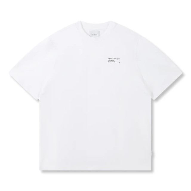 OPEN DIALOGUE SMALL PRINT LOGO TEE