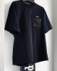  OLD/SM® OVERSIZE EMBROIDERY PAISLEY POCKET TEE