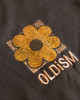 OLD/SM ® OVERSIZE EMBROIDERY CRACK SUNFLOWER L/S TEE