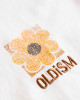 OLD/SM ® OVERSIZE EMBROIDERY CRACK SUNFLOWER L/S TEE