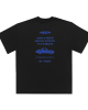 OLD/SM ® OVERSIZE FLOCKING PRINT RACING TEE