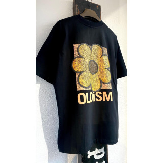 OLD/SM ® OVERSIZE EMBROIDERY CRACK SUNFLOWER TEE