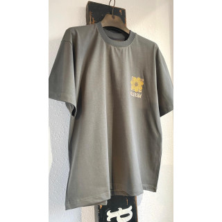 OLD/SM ® OVERSIZE EMBROIDERY CRACK SUNFLOWER TEE