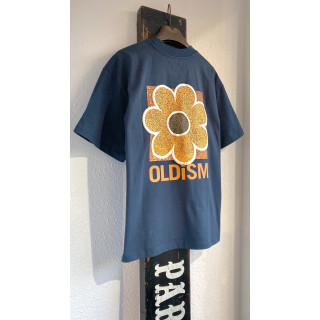 OLD/SM ® OVERSIZE EMBROIDERY CRACK SUNFLOWER TEE