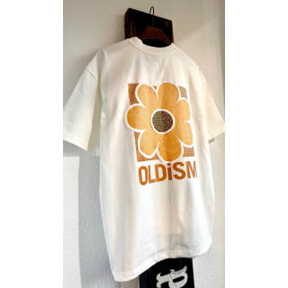 OLD/SM ® OVERSIZE EMBROIDERY CRACK SUNFLOWER TEE