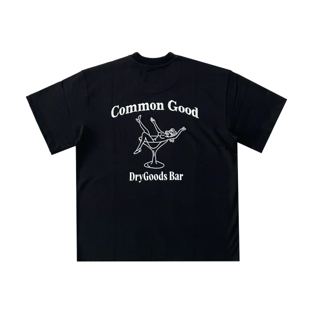 OLD/SM ® x COMMON GOOD OVERSIZE CHAIN EMBROIDERY TEE
