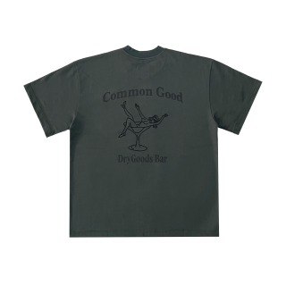 OLD/SM ® x COMMON GOOD OVERSIZE CHAIN EMBROIDERY TEE