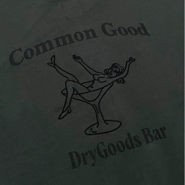 OLD/SM ® x COMMON GOOD OVERSIZE CHAIN EMBROIDERY TEE