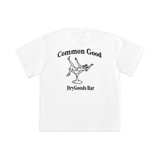OLD/SM ® x COMMON GOOD OVERSIZE CHAIN EMBROIDERY TEE