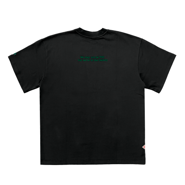 OLD/SM ® x TOP GALLERY OVERSIZE EMBROIDERY PRINT TEE