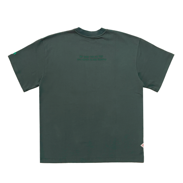 OLD/SM ® x TOP GALLERY OVERSIZE EMBROIDERY PRINT TEE