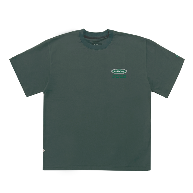 OLD/SM ® x TOP GALLERY OVERSIZE EMBROIDERY PRINT TEE