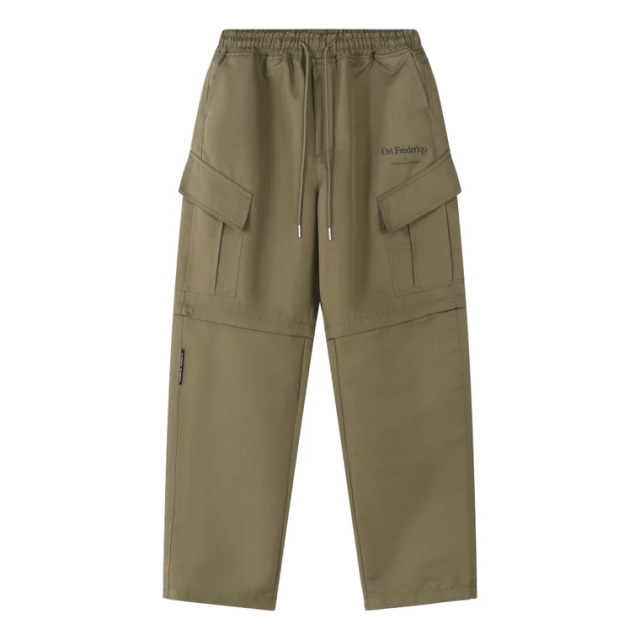 ORI FREDERIQO OF LETTER DETACHABLE CARGO PANTS