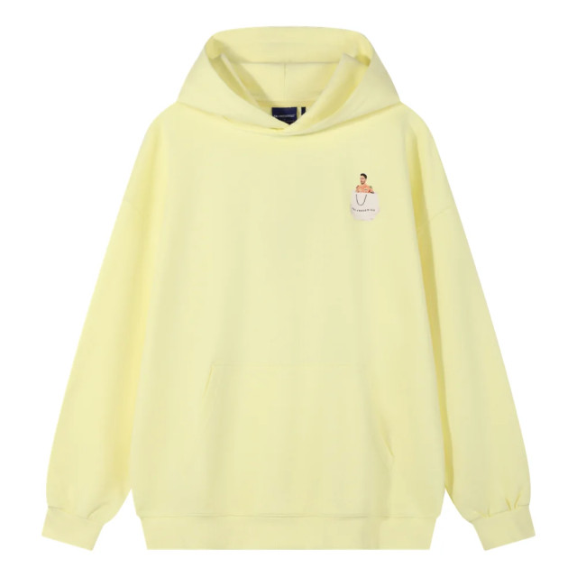 ORI FREDERIQO PRINTED HOODED SWEATSHIRT