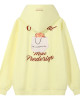 ORI FREDERIQO PRINTED HOODED SWEATSHIRT