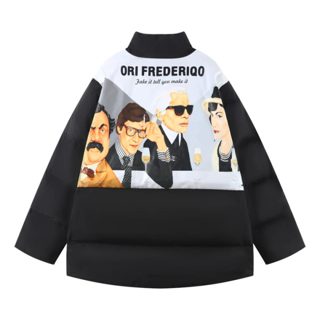 ORI FREDERIQO SHORT PRINTED DOWN