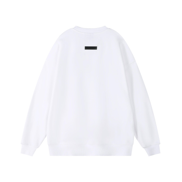 ORI FREDERIQO PRINTED SLIT SWEATSHIRT