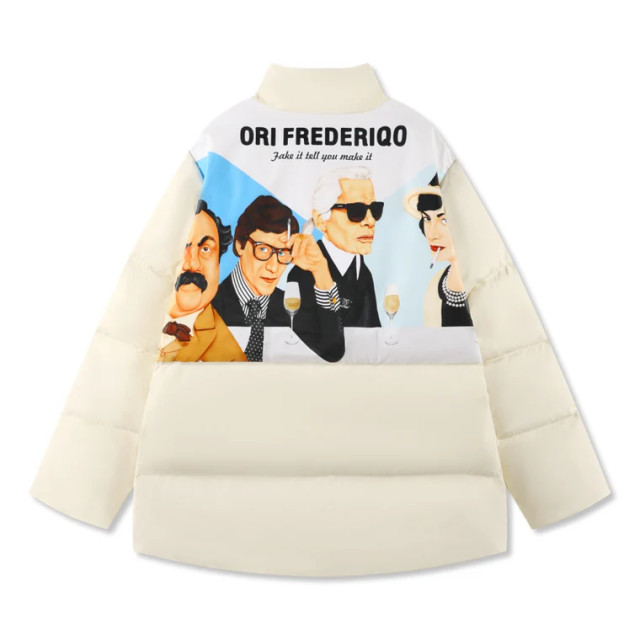 ORI FREDERIQO SHORT PRINTED DOWN