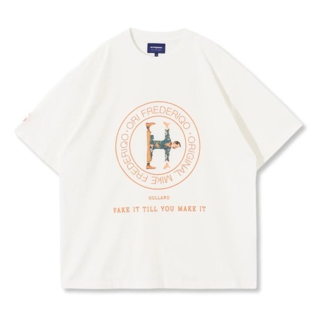 ORI FREDERIQO X POPCORN SUPPLY WASHED HERMÈS HK EXCLUSIVE TEE