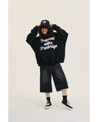 ORI FREDERIQO PUFF PRINTED LOGO HOODIE