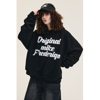ORI FREDERIQO PUFF PRINTED LOGO HOODIE