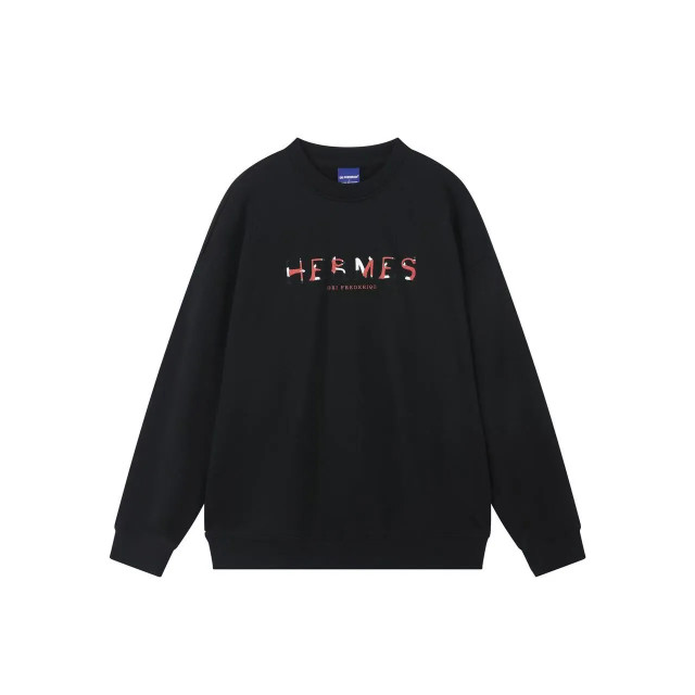 ORI FREDERIQO PRINTED CREWNECK SWEATER