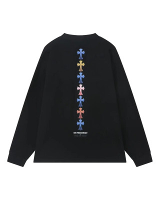 ORI FREDERIQO PRINTED LONG SLEEVES T-SHIRT