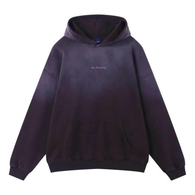  ORI FREDERIQO WASHED PRINT HOODIE