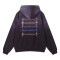  ORI FREDERIQO WASHED PRINT HOODIE