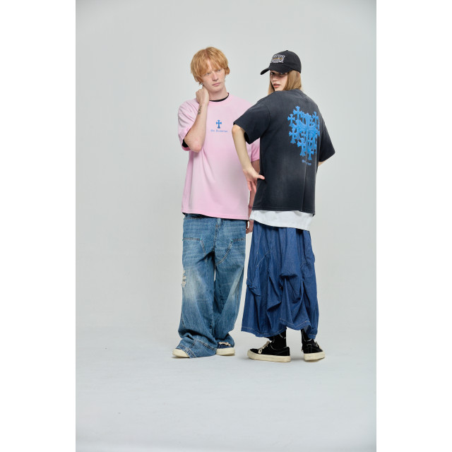 ORI FREDERIQO PRINTED WASHED TEE