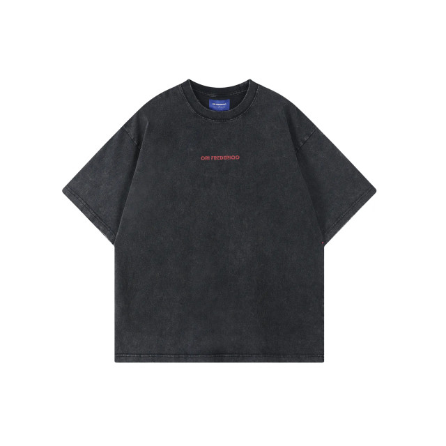 ORI FREDERIQO PRINTED WASHED TEE