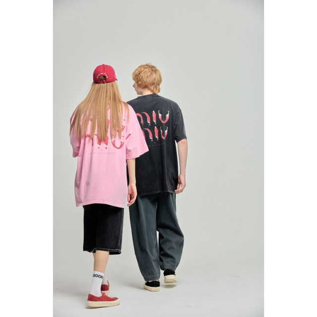 ORI FREDERIQO PRINTED WASHED TEE