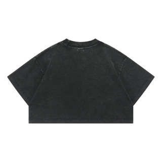 ORI FREDERIQO WOMEN PRINTED WASHED TEE