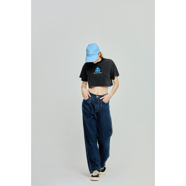ORI FREDERIQO WOMEN PRINTED WASHED TEE