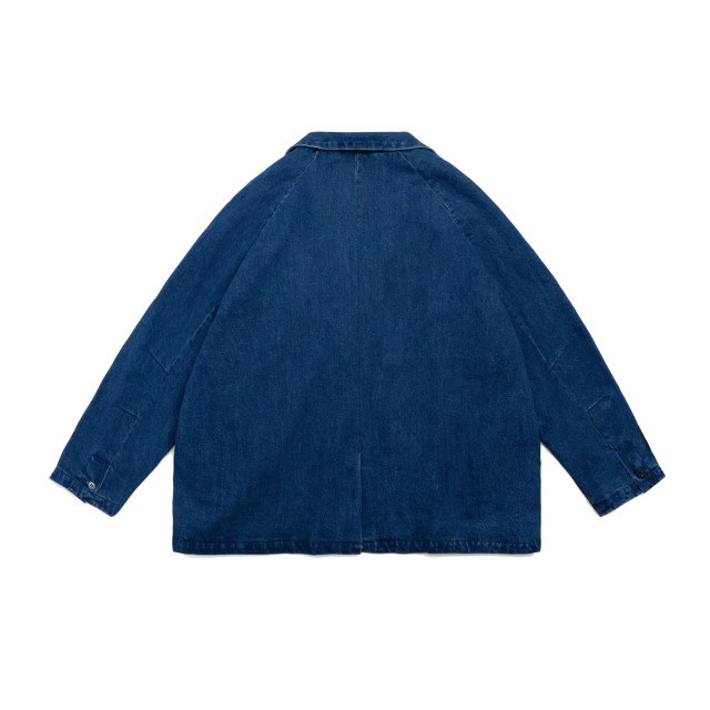 PHANTACI ATRACTIVE DENIM BLAZER DARK DENIM