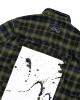 PHANTACI PHORTY GRUNGE PLAID SHIRT