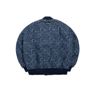 PHANTACI PHORTY ILLUSION DENIM BOMBER