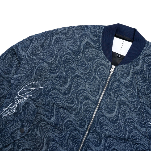 PHANTACI PHORTY ILLUSION DENIM BOMBER